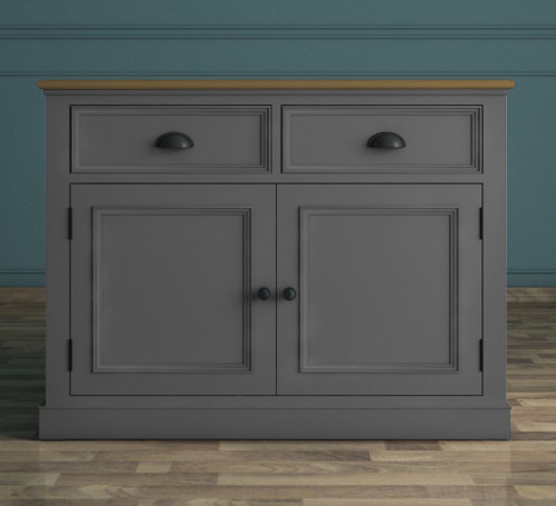 комод palermo с ящиками и дверками серый в Нижневартовске