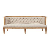диван entryway sofa прямой бежевый в Нижневартовске