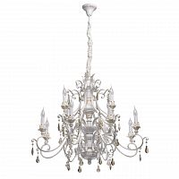 подвесная люстра chiaro версаче 28 639012712 белая в Нижневартовске