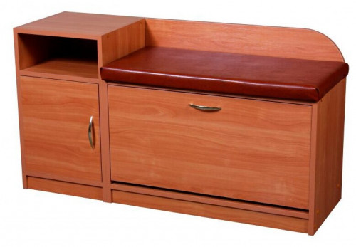 банкетка для прихожей шарм-дизайн уют левый ольха в Нижневартовске