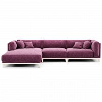 диван case угловой фиолетовый в Нижневартовске