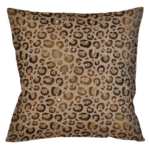 интерьерная подушка «леопард» (искра) в Нижневартовске