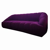 диван sofia трехместный прямой фиолетовый в Нижневартовске