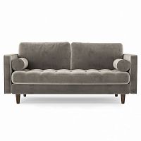 диван scott трехместный прямой серый в Нижневартовске