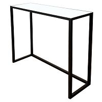 консоль со столешницей мдф, черная в Нижневартовске