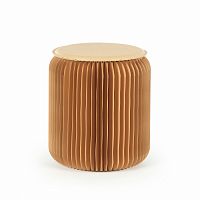 табурет бумажный высота 35 см коричневый в Нижневартовске