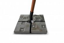 база для садового зонта утяжелительная корсика, 4 плиты в Нижневартовске