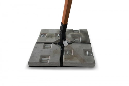 база для садового зонта утяжелительная корсика, 4 плиты в Нижневартовске