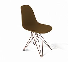 стул dsr коричневый s50 (eames style) в Нижневартовске