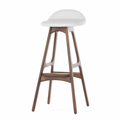 барный стул buch 3 белый/коричневый в Нижневартовске