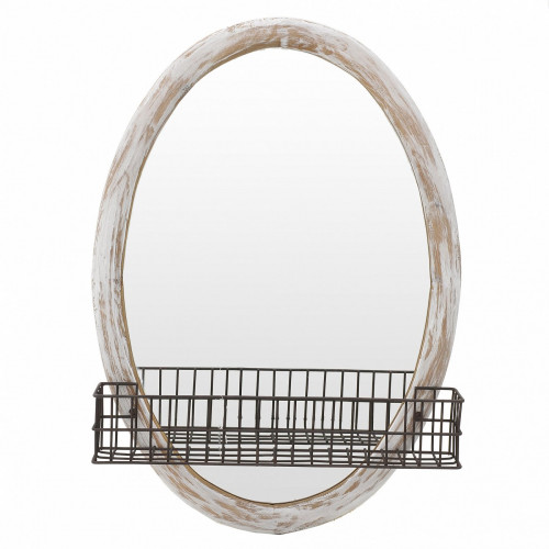 зеркало овальное с полкой history в Нижневартовске