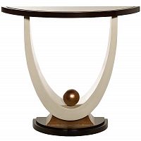 консоль art-d 102х36х89 зеркальная, коричневая в Нижневартовске