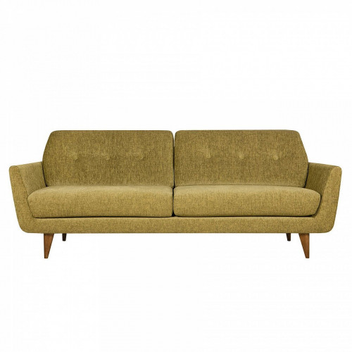 диван rucola трехместный прямой горчичный в Нижневартовске