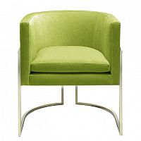 кресло julius chair велюр солнечный лайм в Нижневартовске