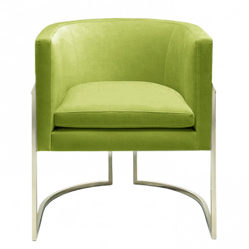 кресло julius chair велюр солнечный лайм в Нижневартовске