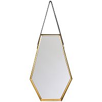 зеркало на ремне золотое шестиугольное диана в Нижневартовске