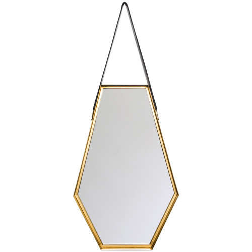 зеркало на ремне золотое шестиугольное диана в Нижневартовске