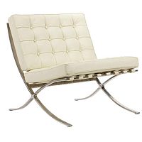 кресло barcelona кремовое в Нижневартовске