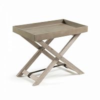 раскладной столик stahl серый aa1766rf86 от la forma (ex julia grup) в Нижневартовске