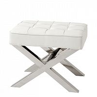табуретка beekman place от eichholtz белый, хром в Нижневартовске