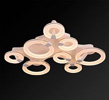 потолочный светодиодный светильник idlamp jenevra 397/l8pf-ledwhitechrome в Нижневартовске