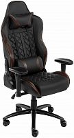 компьютерное кресло woodville sprint коричневое / черное в Нижневартовске