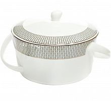 супница 2л серый орнамент в Нижневартовске