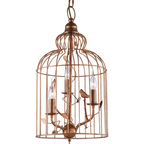 подвесная люстра arte lamp gabbia a1865sp-3bg в Нижневартовске