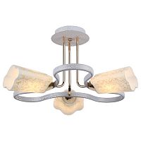 потолочная люстра arte lamp romola a8182pl-3wg белая в Нижневартовске