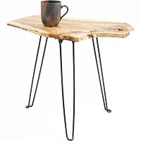 столик приставной art factory бежевый в Нижневартовске