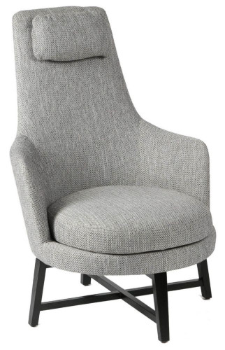 кресло home space графитово-серое в Нижневартовске