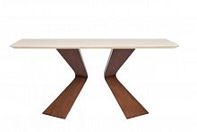 стол обеденный мраморный starck grande бежевый в Нижневартовске