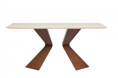 стол обеденный мраморный starck grande бежевый в Нижневартовске