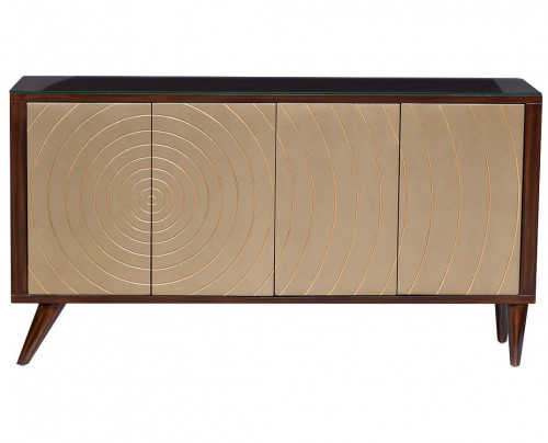 комод cerchio коричневый, золото в Нижневартовске