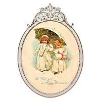 картина на холсте «с новым годом!» в раме «офелия», версия 2 в Нижневартовске