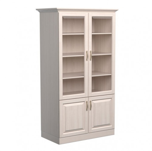 шкаф библиотека эдем 2-х створчатая белая в Нижневартовске