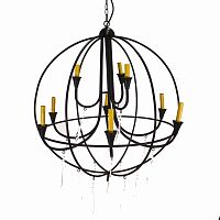 люстра-клетка otis серебро в Нижневартовске