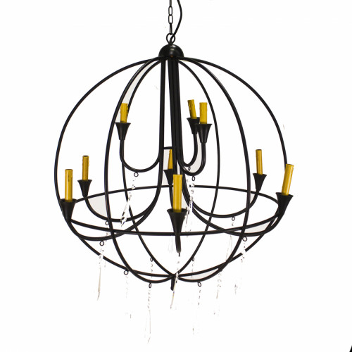 люстра-клетка otis серебро в Нижневартовске