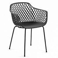 кресло quinn черное от la forma (ex julia grup) в Нижневартовске