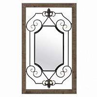 зеркало настенное металлическое с лилиями в Нижневартовске