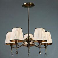 подвесная люстра brizzi alora ma01625ca/005 bronze cream в Нижневартовске