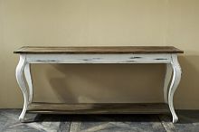 столик-консоль дерево с историей 180 см светлый в Нижневартовске