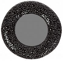 зеркало круглое в черной перламутровой раме black pearl small в Нижневартовске