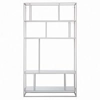 стеллаж makella white матовое стекло в Нижневартовске