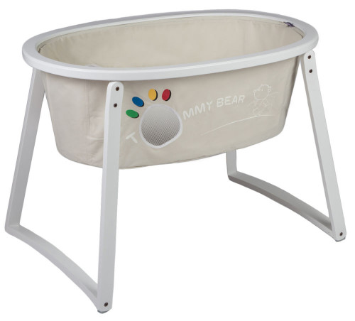 люлька белая с бежевой колыбелью sleep up в Нижневартовске