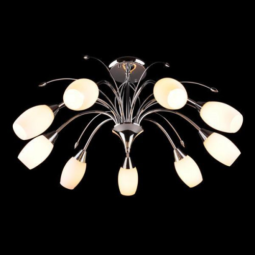 потолочная люстра eurosvet 22080/9 хром в Нижневартовске