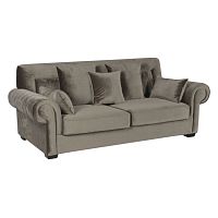 диван hermitage nola прямой темно-серый в Нижневартовске