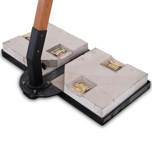 база для садового зонта утяжелительная корсика, 2 плиты в Нижневартовске