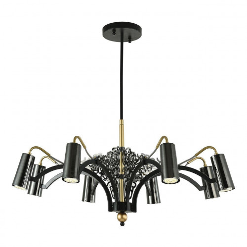 подвесная люстра favourite fabia 2300-8p черная в Нижневартовске