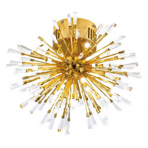 потолочный светодиодный светильник eglo vivaldo золотой в Нижневартовске